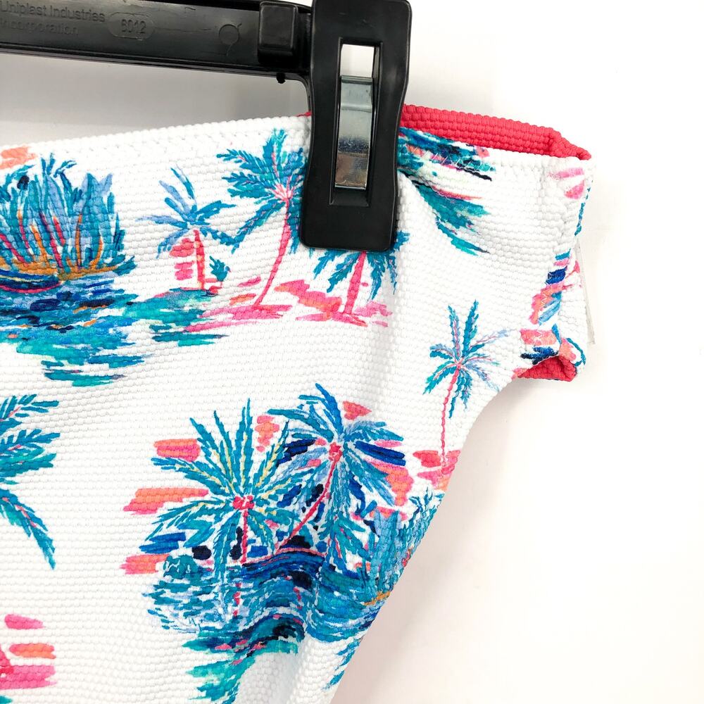 TOMMY BAHAMA Island Cays Tropical Rev Hipster Bikini Bottoms Large White NWT - Picture 9 of 16